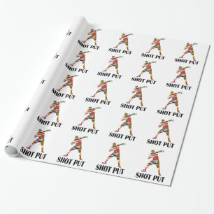 Shot Put Wrapping Paper