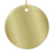 Shot Putter Gold Toned Medal Ornament