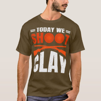 Shotgun  Trap Clay Pigeon 14 T-Shirt