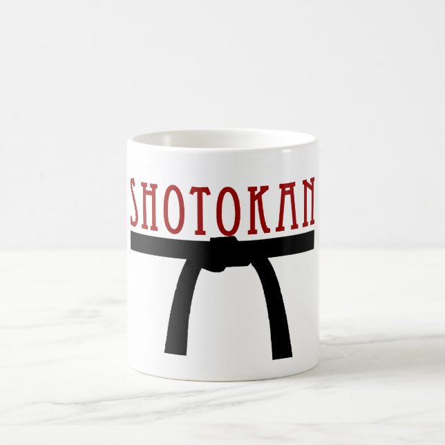 Shotokan Black Belt Mug (Center)