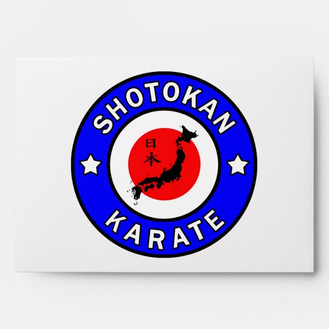Shotokan Karate Envelopes (Front)