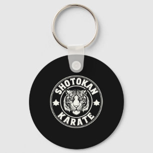 Shotokan Karate Fighter Martial Arts Tiger Funny K Keychain