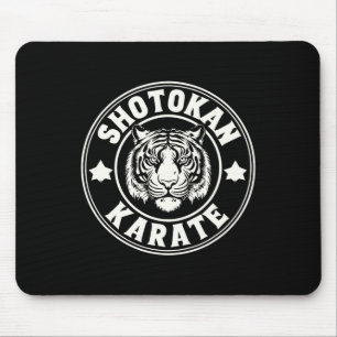 Shotokan Karate Fighter Martial Arts Tiger Funny K Mouse Pad