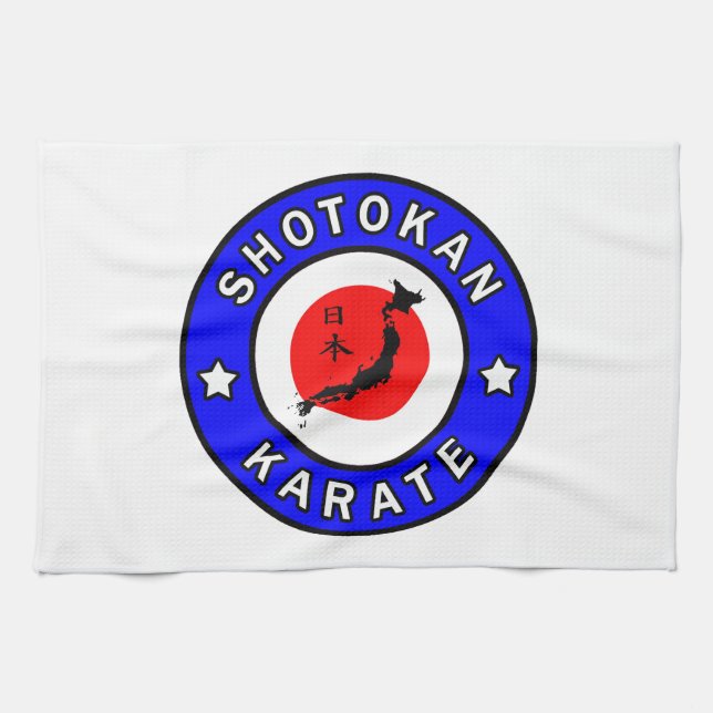 Shotokan Karate Kitchen Towel (Horizontal)