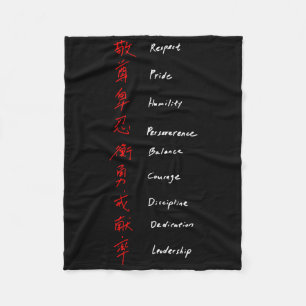 Shotokan Karate Rules Fleece Blanket