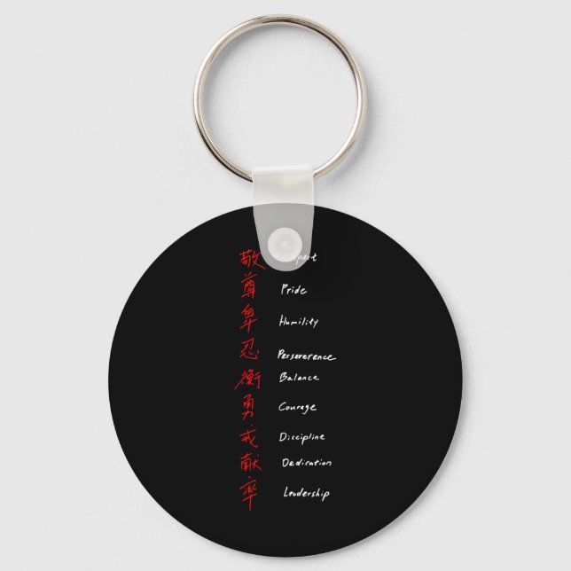 Shotokan Karate Rules  Keychain (Front)