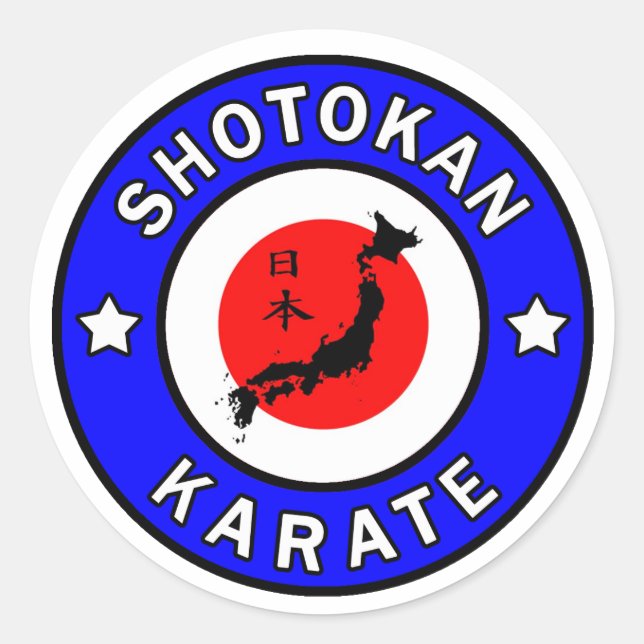 Shotokan Karate sticker (Front)