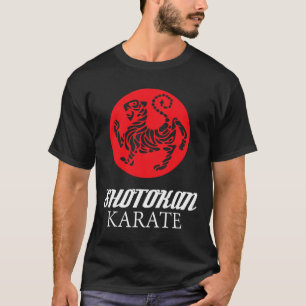 Shotokan Karate Tiger Graphic Martial Arts T Shirt
