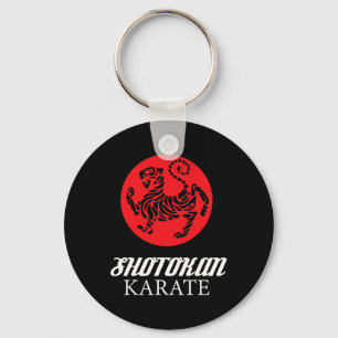 Shotokan Karate Tiger Graphic Martial Arts T Shirt Keychain