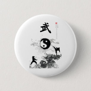 Shotokan Karate Uniform Karate Outfit Karate Calli 2 Inch Round Button