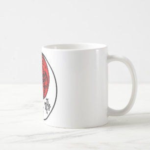 Shotokan Rising Sun Japanese Calligraphy - Karate Coffee Mug