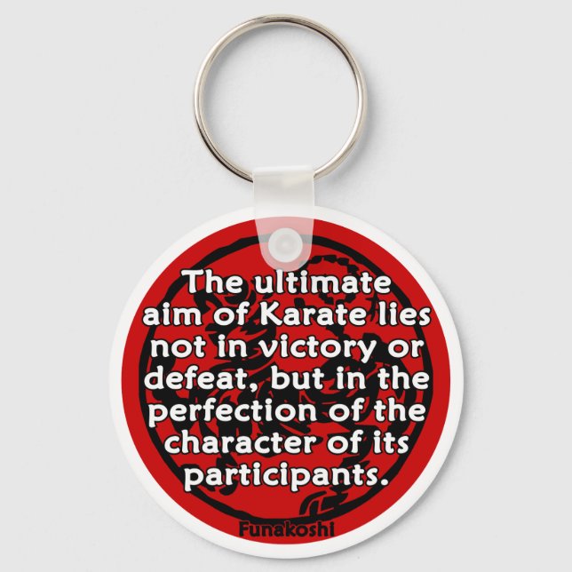 Shotokan - The Ultimate Aim Keychain (Front)