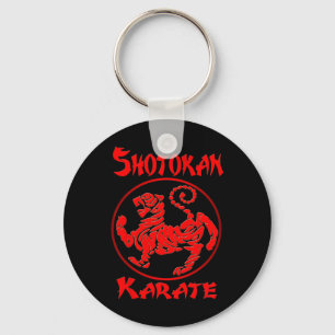 Shotokan Tiger Karate T Shirt  Keychain