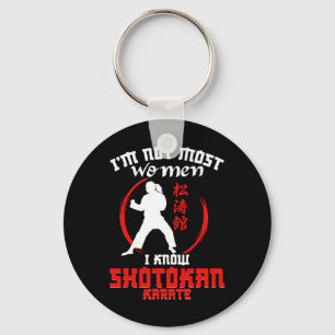 Shotokan Tiger Woman Girl Lady Practicioner Shotok Keychain