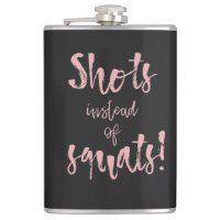 Shots Instead Of Squats Flask