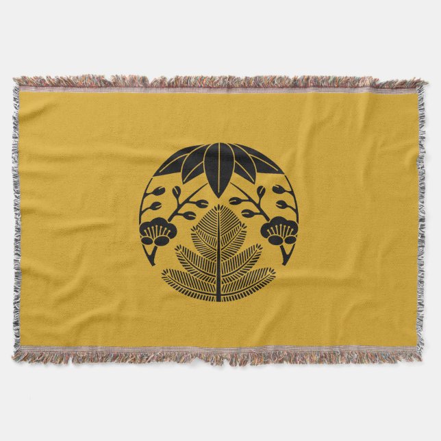 Shouchikubai Throw Blanket (Front)