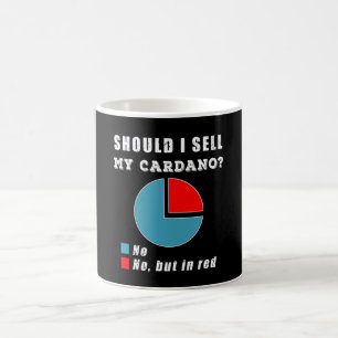 Should I sell my cardano piechart crypto Coffee Mug