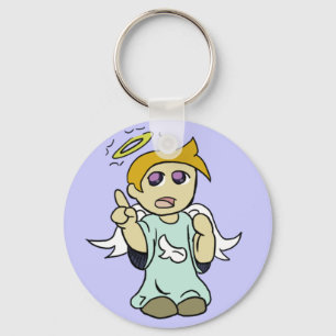 Shoulder Angel Keychain