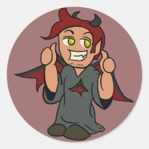 Shoulder Devil Sticker