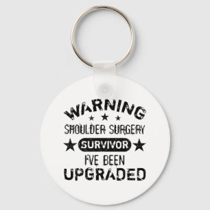 Shoulder Surgery Humour Upgraded Keychain