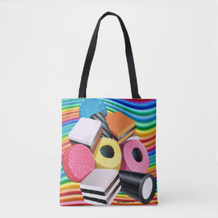 Shoulder Tote. Candy Allsorts cascade Tote Bag