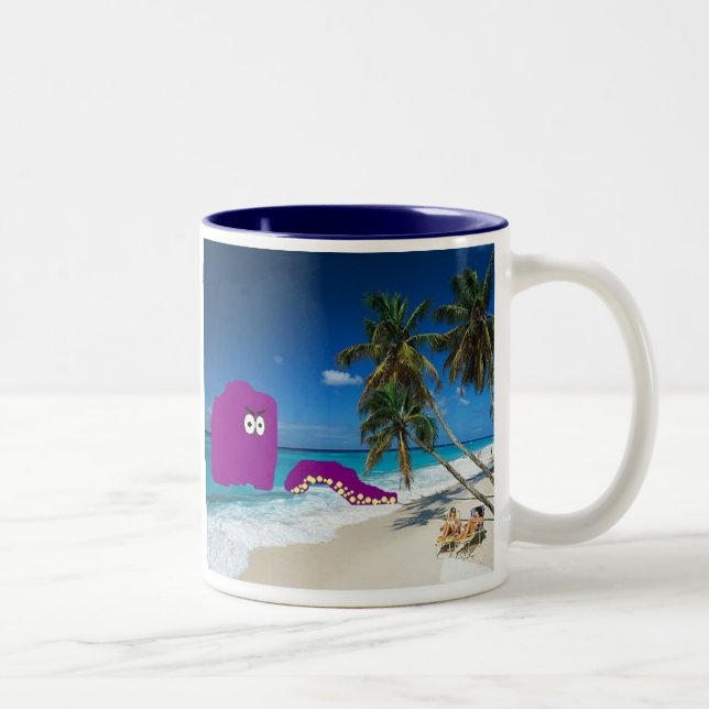 "Shouldn't have had that Calamari..." Two-Tone Coffee Mug (Right)