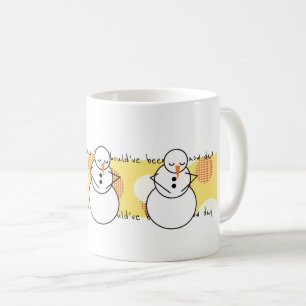 Should've been a Snow Day snowman mug