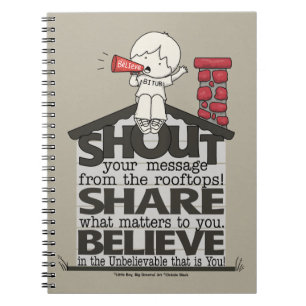 Shout from the Rooftops Notebook