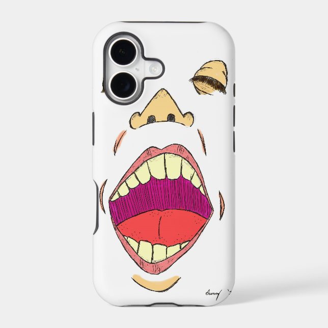 "Shout" iPhone 5 Case (Back)