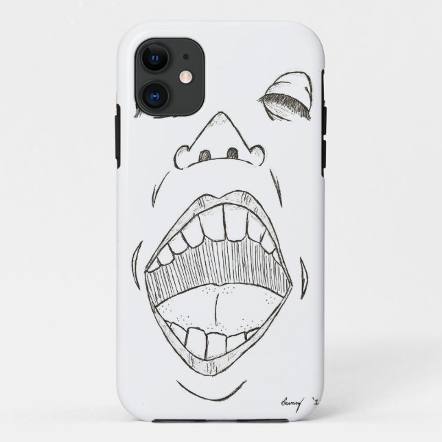 "Shout" iPhone 5 Case (Back)