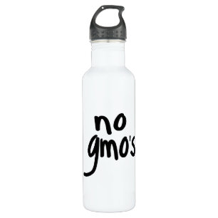 Shout No GMO's Protect our Food White 710 Ml Water Bottle