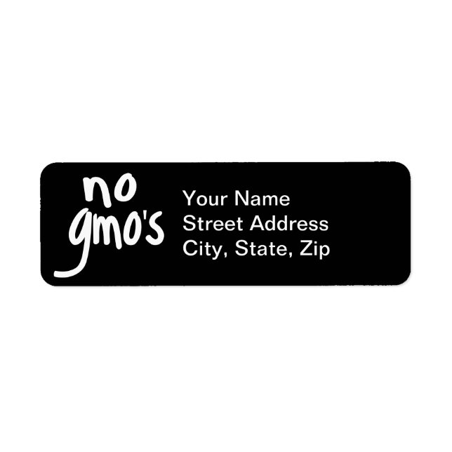 Shout No OGM Protège notre alimentation Noir (Devant)