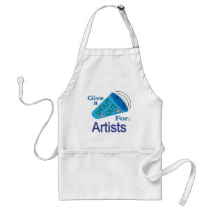 Shout Out for Artists Standard Apron
