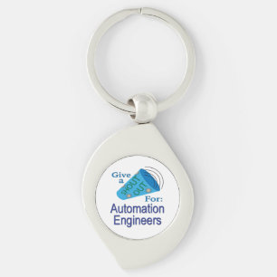 Shout Out for Automation Engineers Keychain