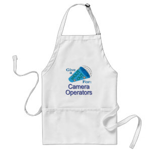 Shout Out for Camera Operators Standard Apron