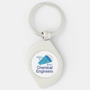 Shout Out for Chemical Engineers Keychain