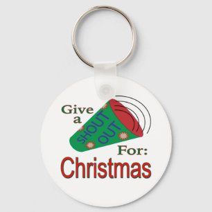 Shout Out for Christmas Keychain