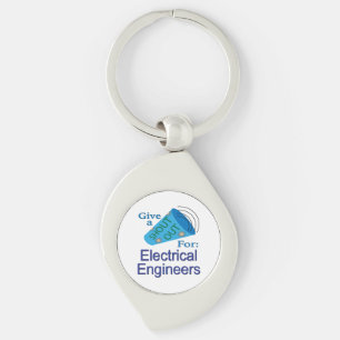Shout Out for Electrical Engineers Keychain