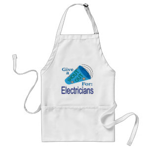 Shout Out for Electricians Standard Apron
