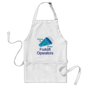 Shout Out for Forklift Operators Standard Apron