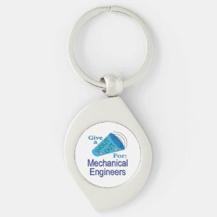 Shout Out for Mechanical Engineers Keychain