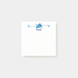 Shout Out for Pilots Post-it Notes