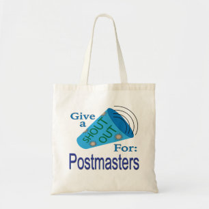 Shout Out for Postmasters Tote Bag