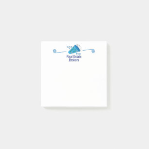 Shout Out for Real Estate Brokers Post-it Notes