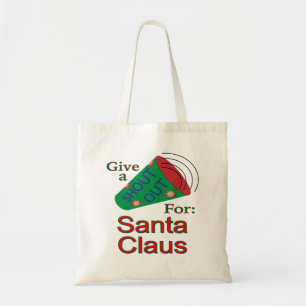 Shout Out for Santa Claus Tote Bag