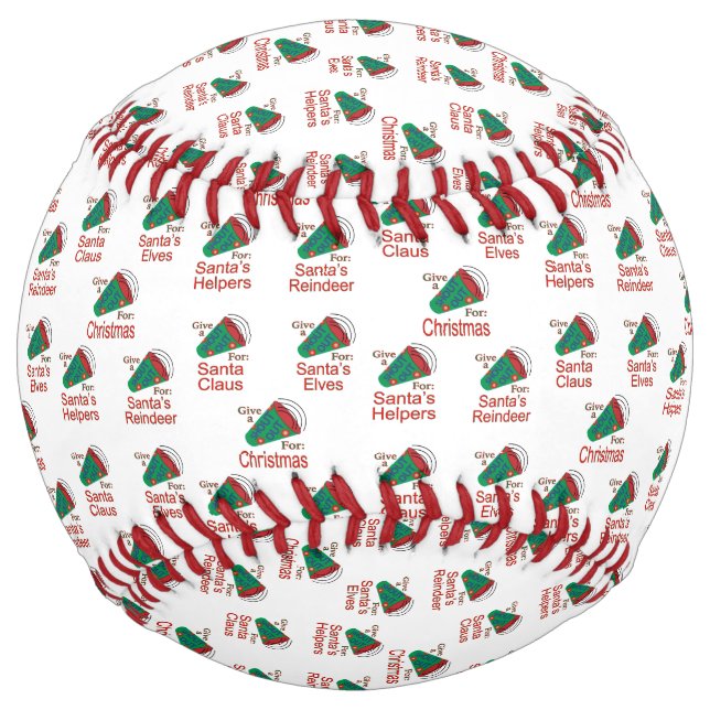 Shout Out for Santa, Elves, & Reindeer Softball (Front)