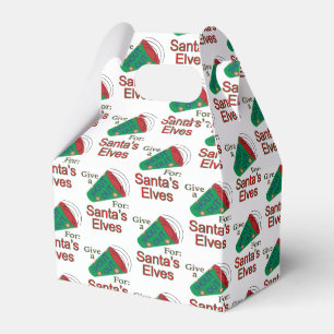 Shout Out for Santa's Elves Favor Box
