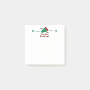 Shout Out for Santa's Reindeer Post-it Notes