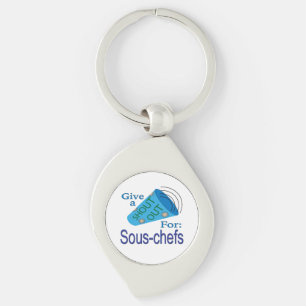 Shout Out for Sous-chefs Keychain