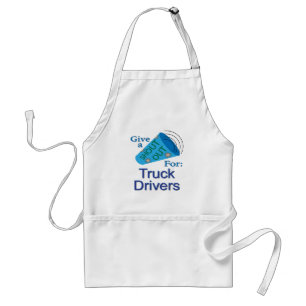 Shout Out for Truck Drivers Standard Apron